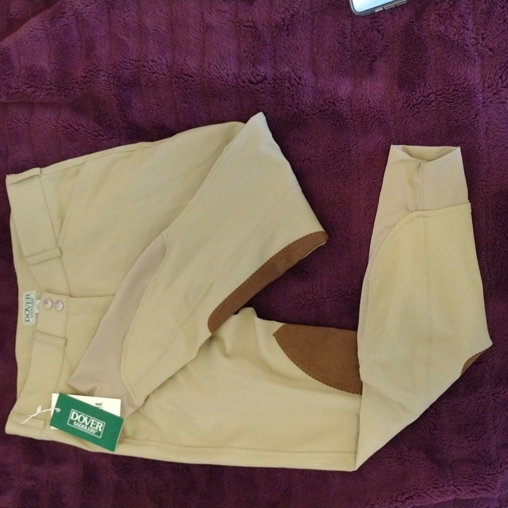 Dover Brand Competition Kp riding pants - Tan in color - size 28